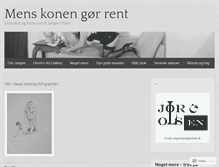Tablet Screenshot of joergenolsen.com